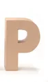 Produktbild: Glorex Papp-Buchstabe P 17,5 x 5,5 cm
