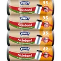 Produktbild: Swirl Reißfest & Dicht Fixierband Müllbeutel 35 l (4 x 10 Beutel), tropfsichere Müllsäcke für den Hausmüll, reißfeste Mülltüten für sicheren Halt am Mülleimer