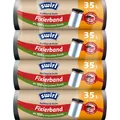 Produktbild: Reißfest & Dicht Fixierband Müllbeutel 35 l 4 x 10 Beutel tropfsichere Müllsä...