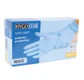 Produktbild: HYGOSTAR Nitril-Handschuhe Safe Light Box 100 Stk Einmalhandschuhe Einweghandschuhe puderfrei, latexfrei, Hygiene-, Küchen-, Untersuchungshandschuhe