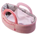 Produktbild: Puppentragetasche Rosarot – Puppenzubehör für Babypuppen & Stoffpuppen, Trage...