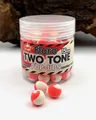 Produktbild: Dynamite Baits Fluro Two Tone Pop Ups Strawberry & Coconut 15mm 80g Angelfutter