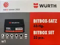 Produktbild: Würth SET Bitbox Satz 33teilig + Zollstock