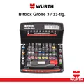 Produktbild: Würth BIT-Box 33-tlg.| RW PH PZ TX Innensechskant Schlitz Antrieb