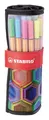 Produktbild: 1 bis 40x STABILO Fineliner point 88, 25er Rollerset ARTY Edition BIS 32% RABATT