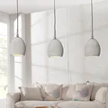 Produktbild: Design Beton 3er Hängeleuchte CEMENT-COLLECTION III Pendelleuchte E14 Hängelampe