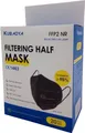 Produktbild: 20x FFP2 Mundschutz schwarz. Atemschutzmaske, Feinstaubmaske CE1463