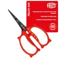 Produktbild: FELCO 420 Präzisionsschere für Blumen und Pflanzen – Edelstahlklingen mit Antihaftbeschichtung, ergonomische Griffe, 150 mm Länge, feiner und sauberer Schnitt