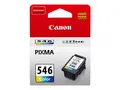 Produktbild: Canon CL-546 - 8 ml - Farbe (Cyan, Magenta, Gelb)