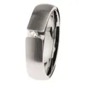 Produktbild: Ernstes Design Ring R512.55 Edelstahl mit Brillant