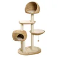 Produktbild: Karlie Kratzbaum Banana Leaf III beige 103x58x158 cm für Katzen Schlafplatz