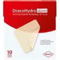 Produktbild: Dracohydro dünn Hydrokoll.Wundauflage 10x10 cm 10 St