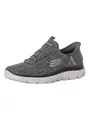 Produktbild: Skechers Herren Summits Key Pace Turnschuhe, Charcoal Mesh/Black Trim, 45 EU