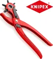 Produktbild: KNIPEX Revolverlochzange 9070 220 Lochzange Zange Gürtelzange Ösenzange 90 70