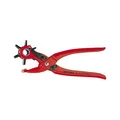 Produktbild: KNIPEX Revolverlochzange mit 6 auswechselbaren Lochpfeifen Länge 220 mm
