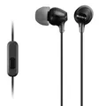 Produktbild: Sony MDR-EX15APB In Ear Kopfhörer mit Headsetfunktion - Schwarz