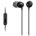 Produktbild: SONY In-Ear Kopfhörer mit Fernbedienung MDR-EX15 APW 100 dB/mW Schwarz NEU OVP
