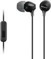 Produktbild: Sony MDR-EX15APW In-Ear Kopfhörer mit Mikrofon 3,5mm Klinke Stereo schwarz