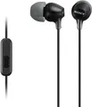 Produktbild: InEar Kopfhörer Headphones Earphones Mikrofon Sony MDR-EX15AP Schwarz Weiss Blau