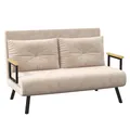 Produktbild: HOMCOM Schlafsofa Stahl, Polyester