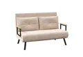 Produktbild: HOMCOM Schlafsofa Relaxsessel mit Bettfunktion, Klappsofa mit Samtoptik, Polstersofa 1 Teile, mit Verstellbarer Rückenlehne, Beige, 102 x 73 x 81 cm