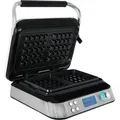 Produktbild: Gutfels Waffle 5010 - Waffeleisen - edelstahl - 1600 Watt - Schwarz/Silber