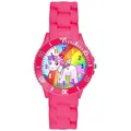 Produktbild: Taffstyle Kinder Ambanduhr Bunte Kinder Armbanduhr Silikon Einhorn Uhr Lernuhr, Pink