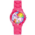 Produktbild: Taffstyle Kinder-Armbanduhr Analog Quarz mit Silikon-Armband Zahlen Einhorn Kinderuhr Lernuhr Sport-Uhr Rainbow Pink