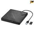 Produktbild: Amicool Externes DVD Laufwerk USB 3.0 CD Brenner Tragbar 5.51'' Laptop PC
