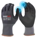 Produktbild: Mustbau Arbeitshandschuhe (3-St) 12/6/3 Pack,mit Touchscreen Gartenhandschuhe Montagehandschuhe L