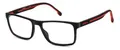 Produktbild: CARRERA CARRERA 8885 BLX MATTE BLACK RED 56/17/145 Herren Brillen