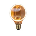 Produktbild: ENOVALITE LED Filament Leuchmittel CIRCLE Amber - E27 4W 200lm 1800K Warmweiß dimmbar - Vintage Design Ambiente Deko Glühbirne Lampe