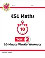 Produktbild: CGP Books KS1 Year 2 Maths 10-Minute Weekly Workouts (Taschenbuch) (US IMPORT)