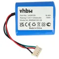 Produktbild: vhbw 1x Akku kompatibel mit iRobot Braava 300, 380, 390, 2000, 380T, 390T, 381 Home Cleaner Heimroboter (2500 mAh, 7,2 V, NiMH)
