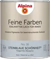 Produktbild: Alpina Feine Farben Lack No. 16 Steinblaue Schönheit - blaugrau 750 ml