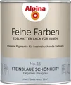 Produktbild: Alpina Feine Farben Lack No. 16 Steinblaue Schönheit - blaugrau 750 ml