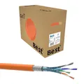 Produktbild: 50m CAT 7 LAN  Kabel Verlegekabel S/FTP Kupfer Netzwerk Kabel Gigabit AWG 25