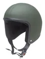Produktbild: Redbike Jethelm RB671 Gr. M Halbschalen Biker Helm kleine Schale oliv matt