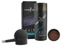 Produktbild: HAIR GO Premium Schütthaar + APPLIKATOR SPARSET zur Haarverdichtung Schütthaar Streuhaar Haarverdichter Haarausfall (kastanie)