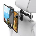 Produktbild: Shawe Verstellbar Tablet Halterung Auto, Universal Tablethalterungen Auto KFZ-Kopfstützen Tablet Halter für iPad Air Mini 2 3 4 iPad 2018 Pro 9.7 10.5, Fire Kids 7 8, Kindle, Phone 4.7~10.5 Zoll