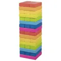 Produktbild: GOKI Geschicklichkeitsspiel Wackelturm Regenbogen Turm Holz 24 cm Holzturm bunt