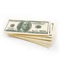 Produktbild: 10x US-Dollar Schein Servietten Banknoten 100-$ Geldschein Deko Papierservietten