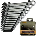 Produktbild: PROXXON MAUL-RING-SCHRAUBEN-SCHLÜSSEL-SATZ 12 tlg. SlimLine S/W 6-19 mm + HALTER