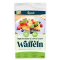 Produktbild: Locawo High Protein & Low Carb Waffel Backmischung | 78% weniger Kohlenhydrate | 90% mehr Proteine | Voller Weizengeschmack | Vegan
