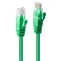 Produktbild: LINDY 1m Cat.6 U/UTP Network Cable, Green 1m Green