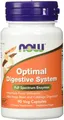 Produktbild: NOW FOODS, OPTIMAL DIGESTIVE SYSTEM Enzyme 90 Veg. Kapseln SUPER PREIS