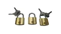 Produktbild: Yale Vorhängeschloss 3er Set Standardsicherheit 40mm Messing Stahlbügel Y110B/40