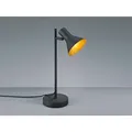 Produktbild: Trio - Tischleuchte Nina Aus Metall In Schwarz + Gold Spot Dreh+schwenkbar, Höhe 39cm