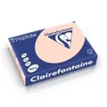 Produktbild: Clairefontaine 1104C - Ries mit 250 Blatt Druckerpapier / Kopierpapier Trophée, DIN A4 (21x29,7 cm), 160g, Lachs Pastellfarbe, 1 Ries