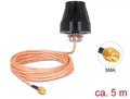 Produktbild: DELOCK 89899 - Antenne LTE SMA Band 1/3/7/20 5 m RG-316 2 dBi omni outdoor